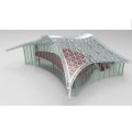 Diseño de techo estructural de marco de acero prefabricado